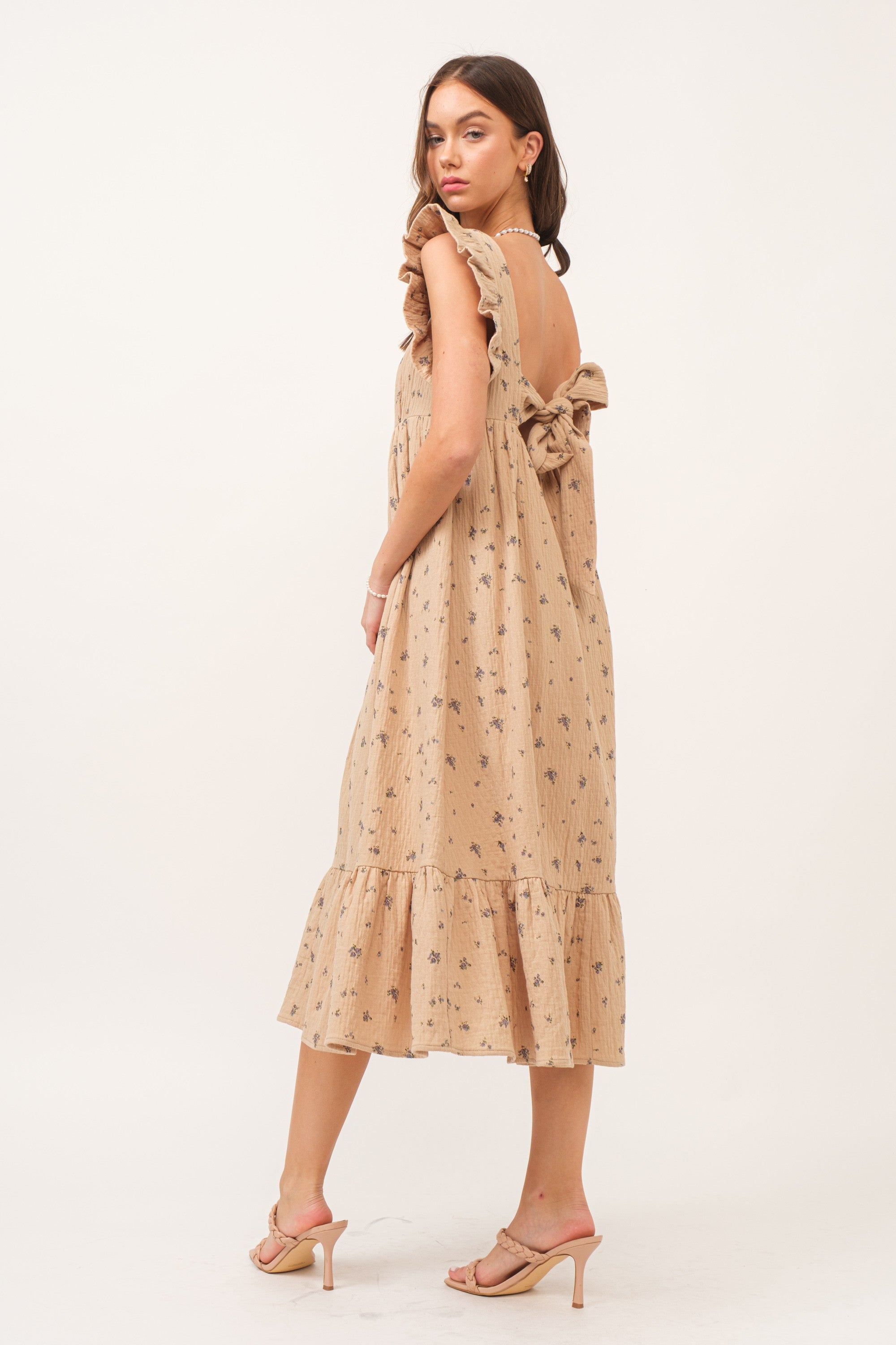 Hibiscus Breeze Tiered Maxi Dress - alldeserved.com