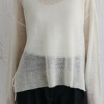 The Wednesday Whisper Sheer Pullover - alldeserved.com