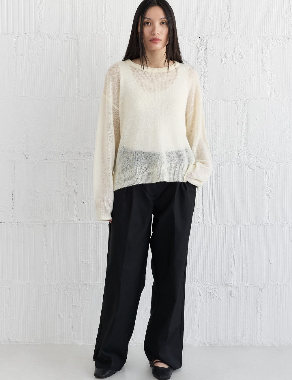 The Wednesday Whisper Sheer Pullover - alldeserved.com