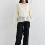 The Wednesday Whisper Sheer Pullover - alldeserved.com