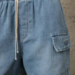 Effie Denim Cargo Shorts - alldeserved.com
