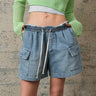 Effie Denim Cargo Shorts - alldeserved.com