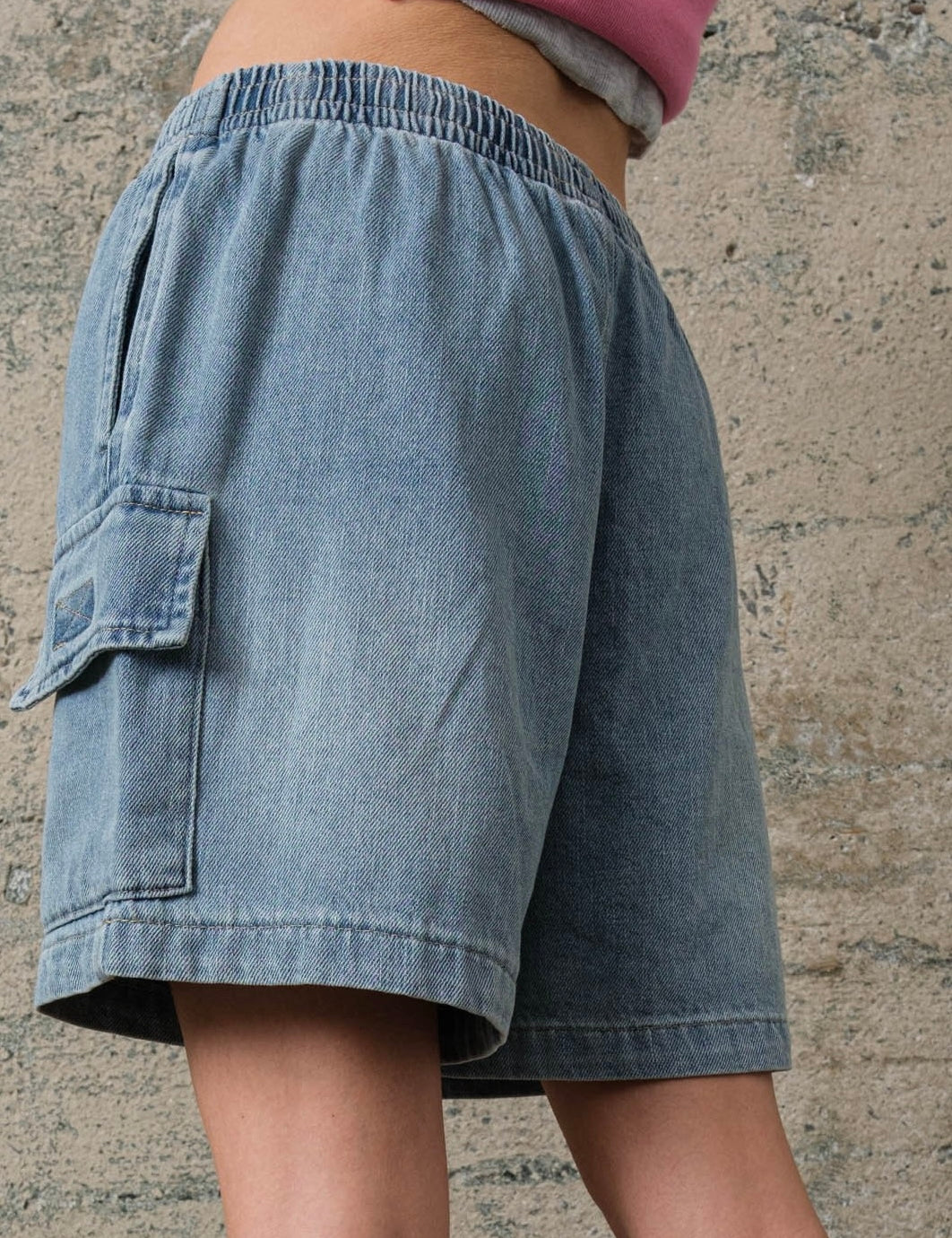 Effie Denim Cargo Shorts - alldeserved.com