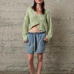 Effie Denim Cargo Shorts - alldeserved.com