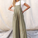 In My Dreams Wide Leg Cotton Jumpsuit - alldeserved.com