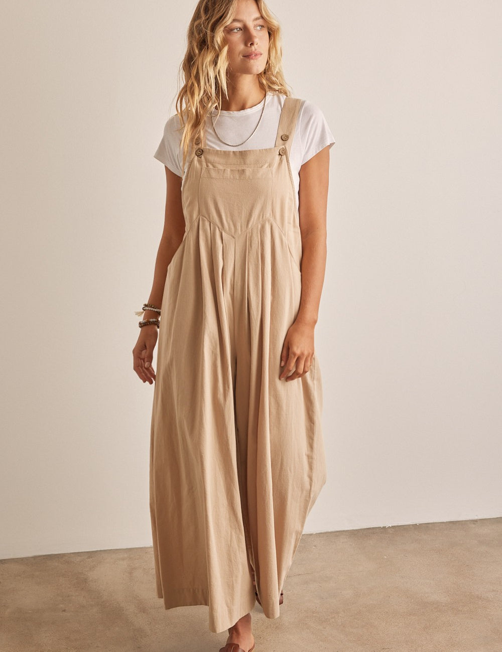 In My Dreams Wide Leg Cotton Jumpsuit - alldeserved.com