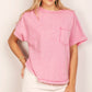 Oversized Textured Tee - alldeserved.com