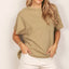 Oversized Textured Tee - alldeserved.com
