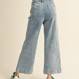 Sofie Cuffed Straight Crop Jeans - alldeserved.com