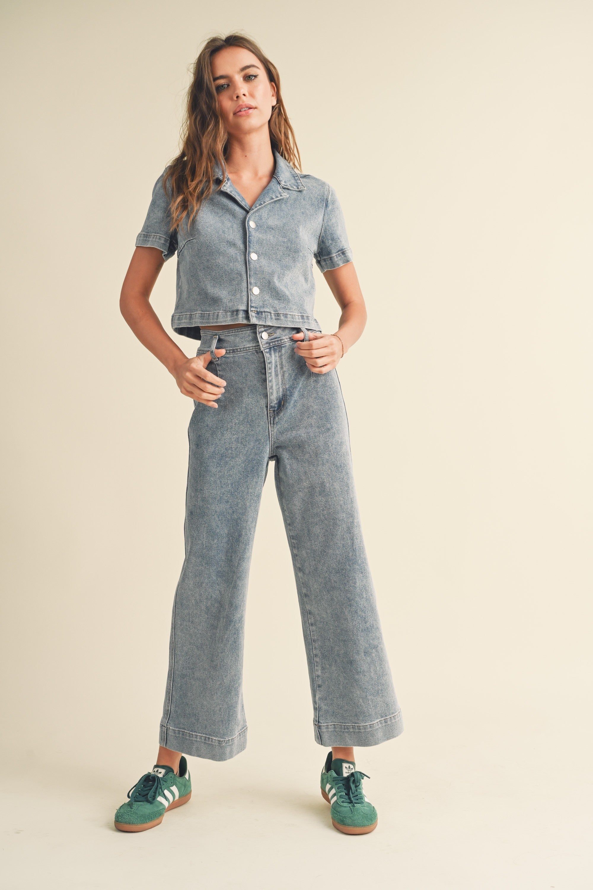 Sofie Cuffed Straight Crop Jeans - alldeserved.com