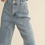 Sofie Cuffed Straight Crop Jeans - alldeserved.com