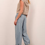 Malibu Striped Pull-On Pants - alldeserved.com