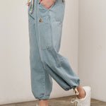 Malibu Striped Pull-On Pants - alldeserved.com