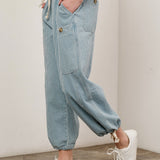 Malibu Striped Pull-On Pants - alldeserved.com