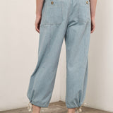 Malibu Striped Pull-On Pants - alldeserved.com
