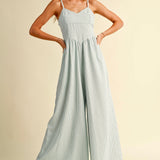 Always Yours Striped Jumpsuit - alldeserved.com