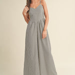 Always Yours Striped Jumpsuit - alldeserved.com