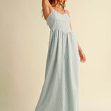 Always Yours Striped Jumpsuit - alldeserved.com