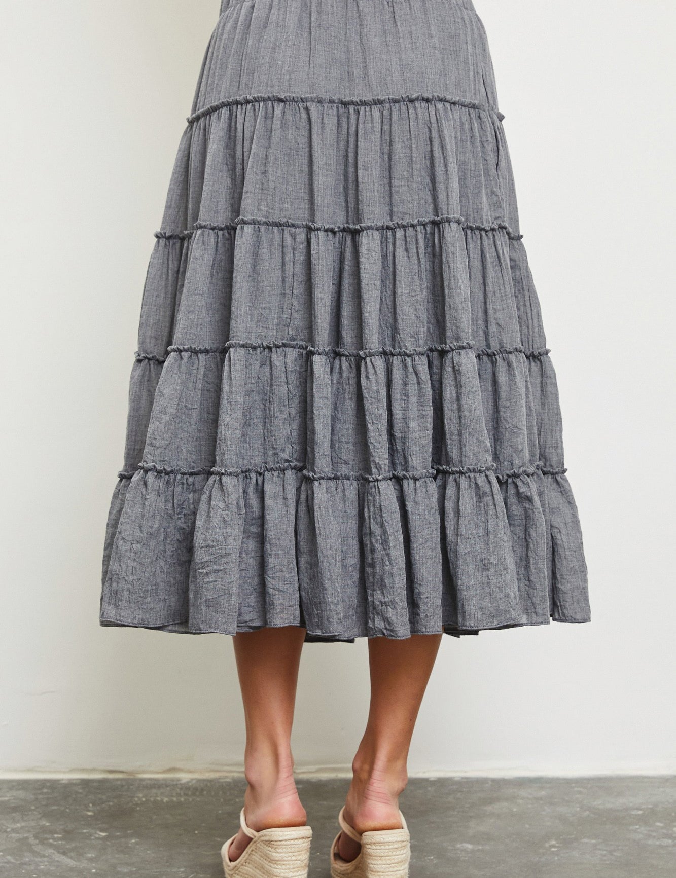 Santa Luz Tiered Skirt - alldeserved.com