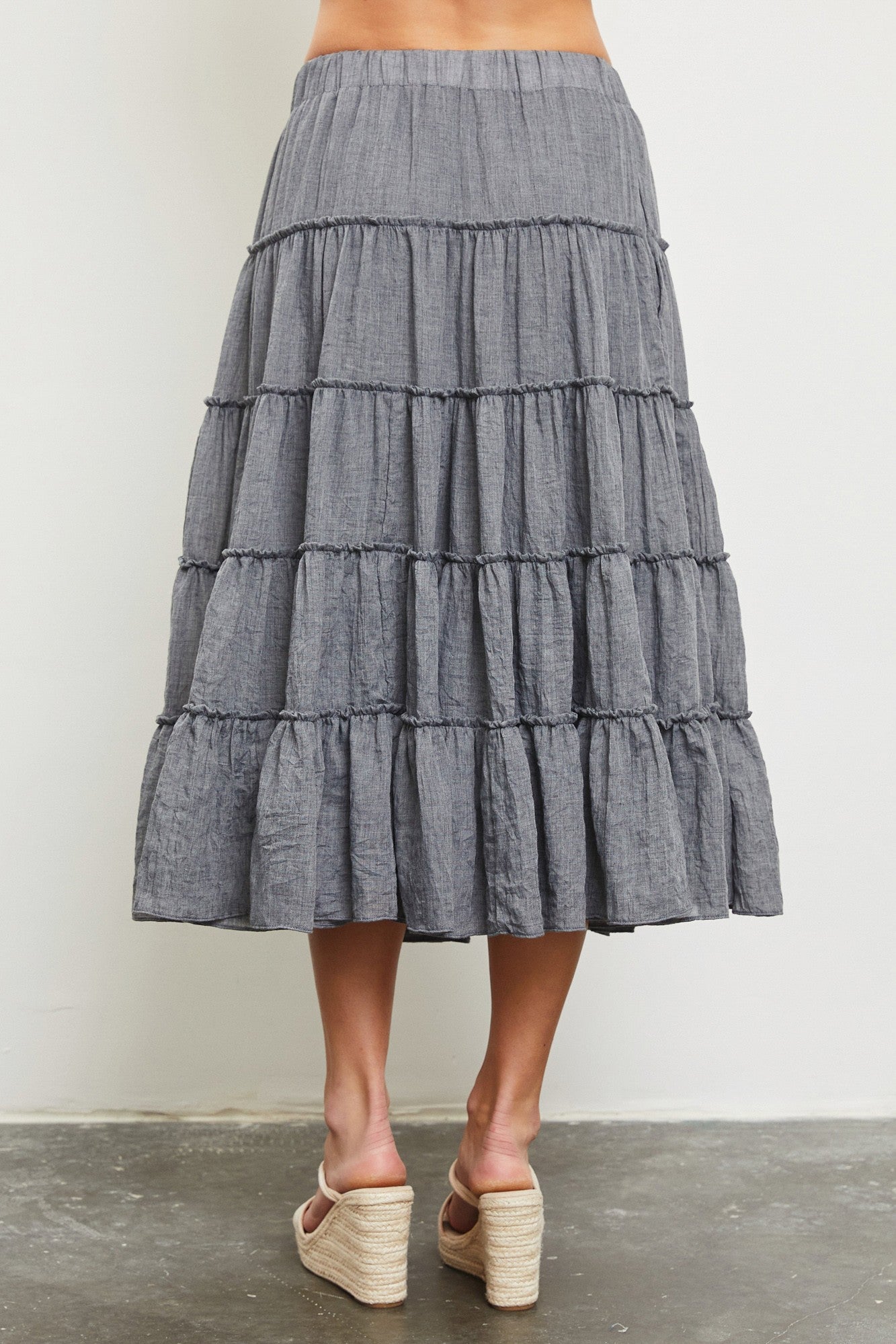 Santa Luz Tiered Skirt - alldeserved.com