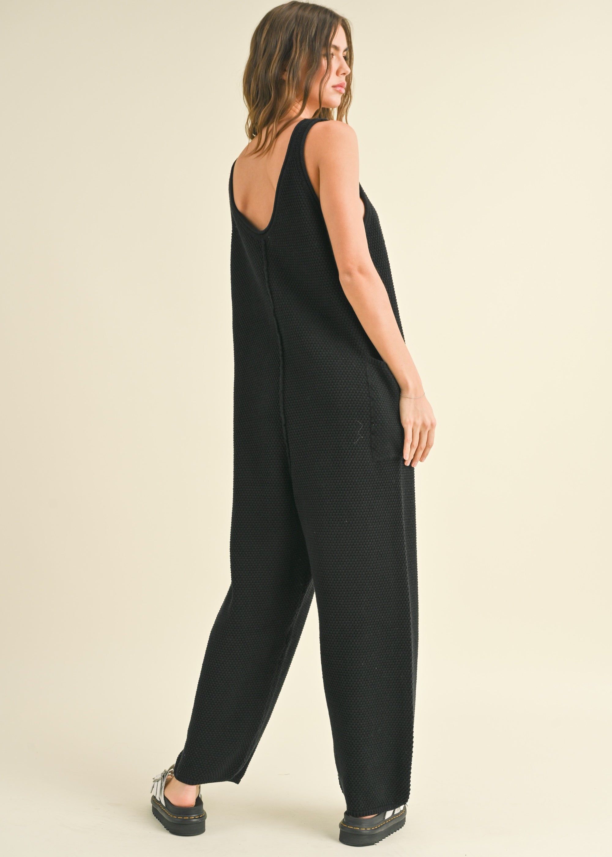 Hailee Knitted Jumpsuit - alldeserved.com