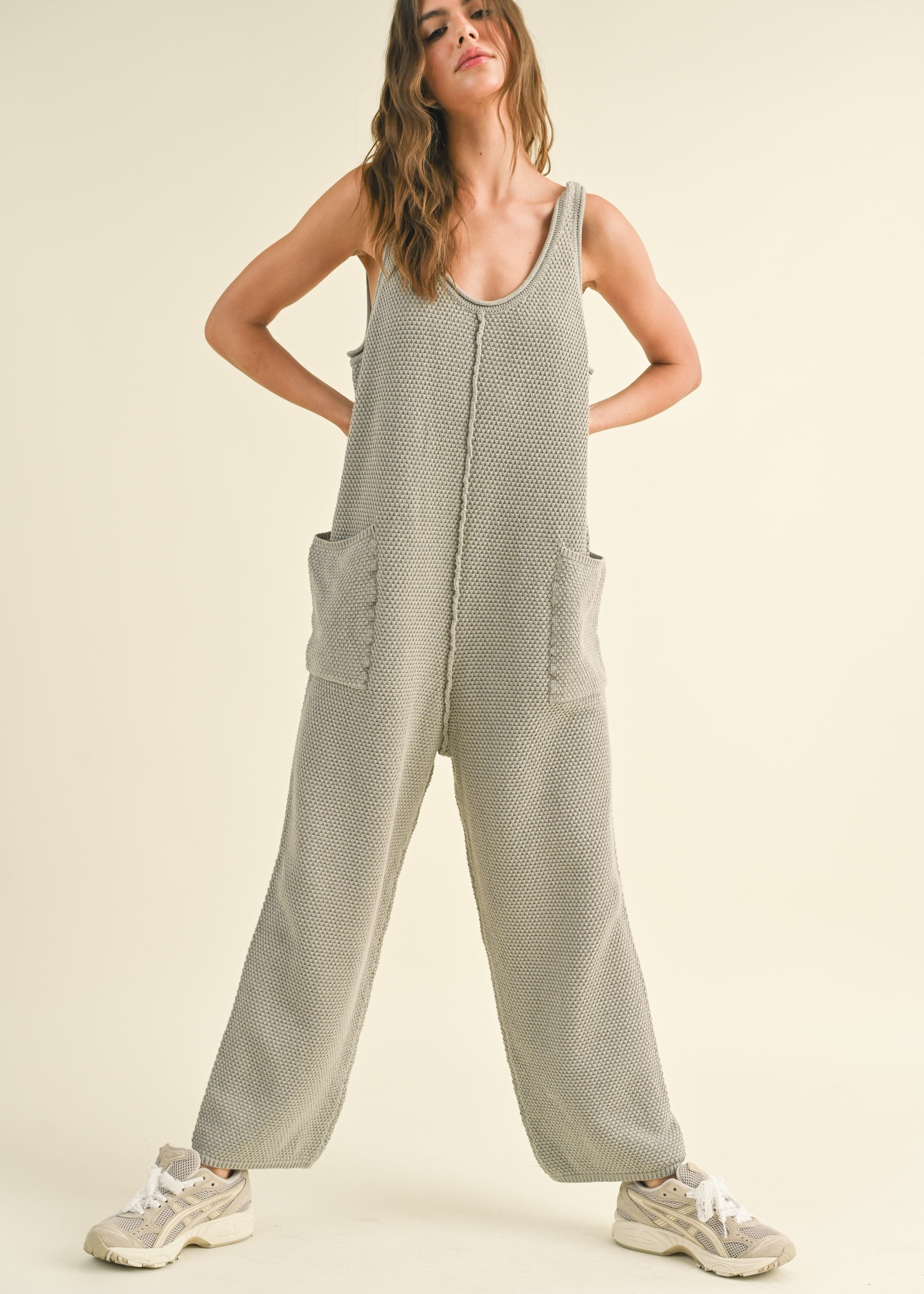 Hailee Knitted Jumpsuit - alldeserved.com