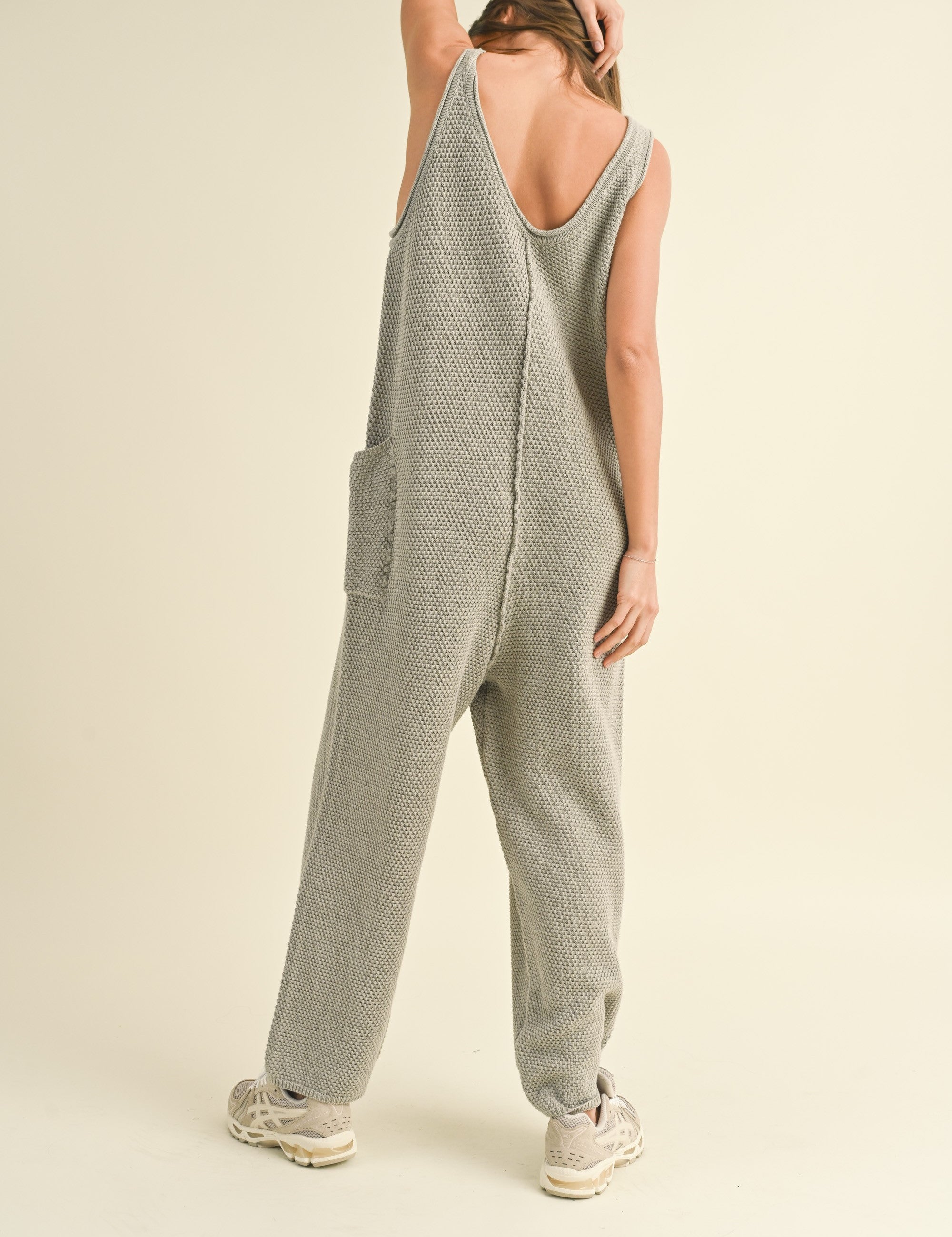 Hailee Knitted Jumpsuit - alldeserved.com