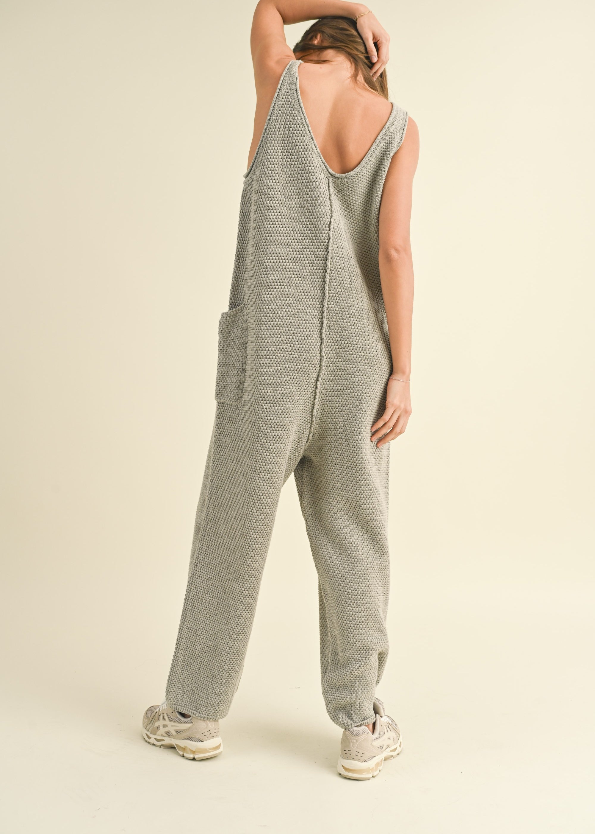 Hailee Knitted Jumpsuit - alldeserved.com