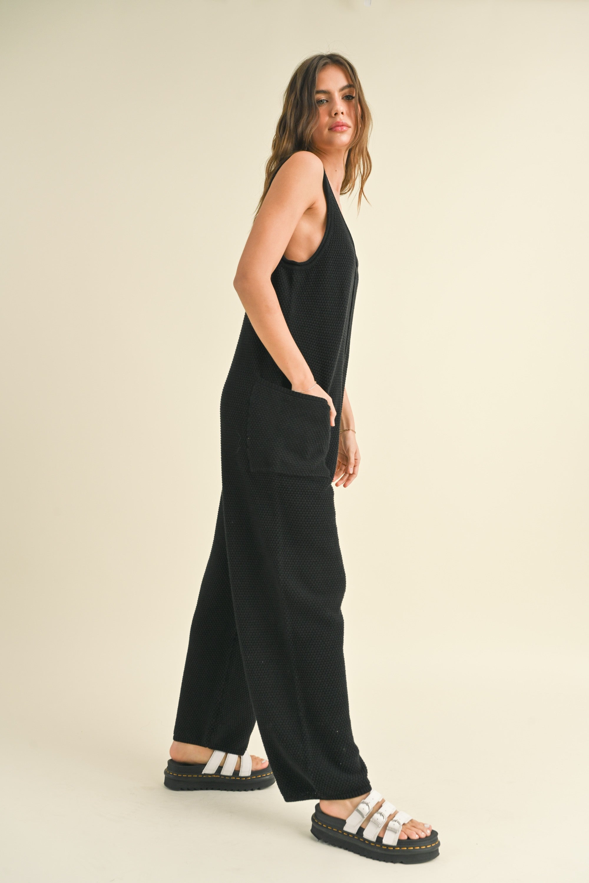 Hailee Knitted Jumpsuit - alldeserved.com