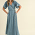 Bluebell Maxi Denim Wrap Dress - alldeserved.com
