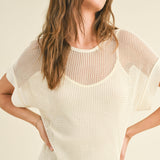 Ivy Mesh Long Dress with Slip - alldeserved.com