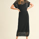 Ivy Mesh Long Dress with Slip - alldeserved.com