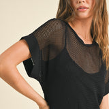 Ivy Mesh Long Dress with Slip - alldeserved.com