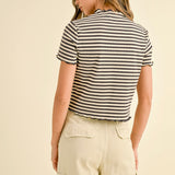 All Seasons Stripe Tee - alldeserved.com