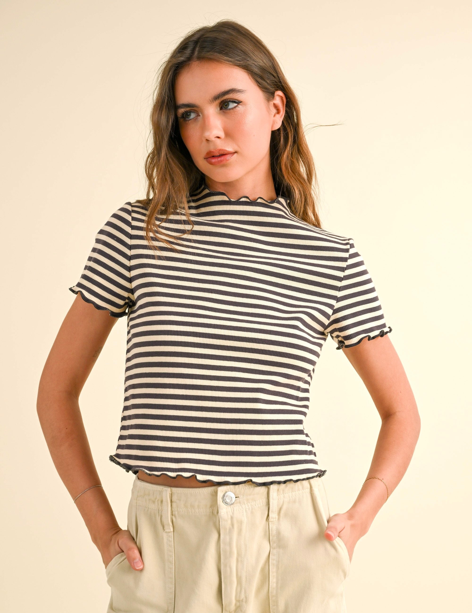All Seasons Stripe Tee - alldeserved.com