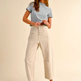 All Seasons Stripe Tee - alldeserved.com