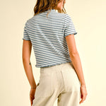 All Seasons Stripe Tee - alldeserved.com