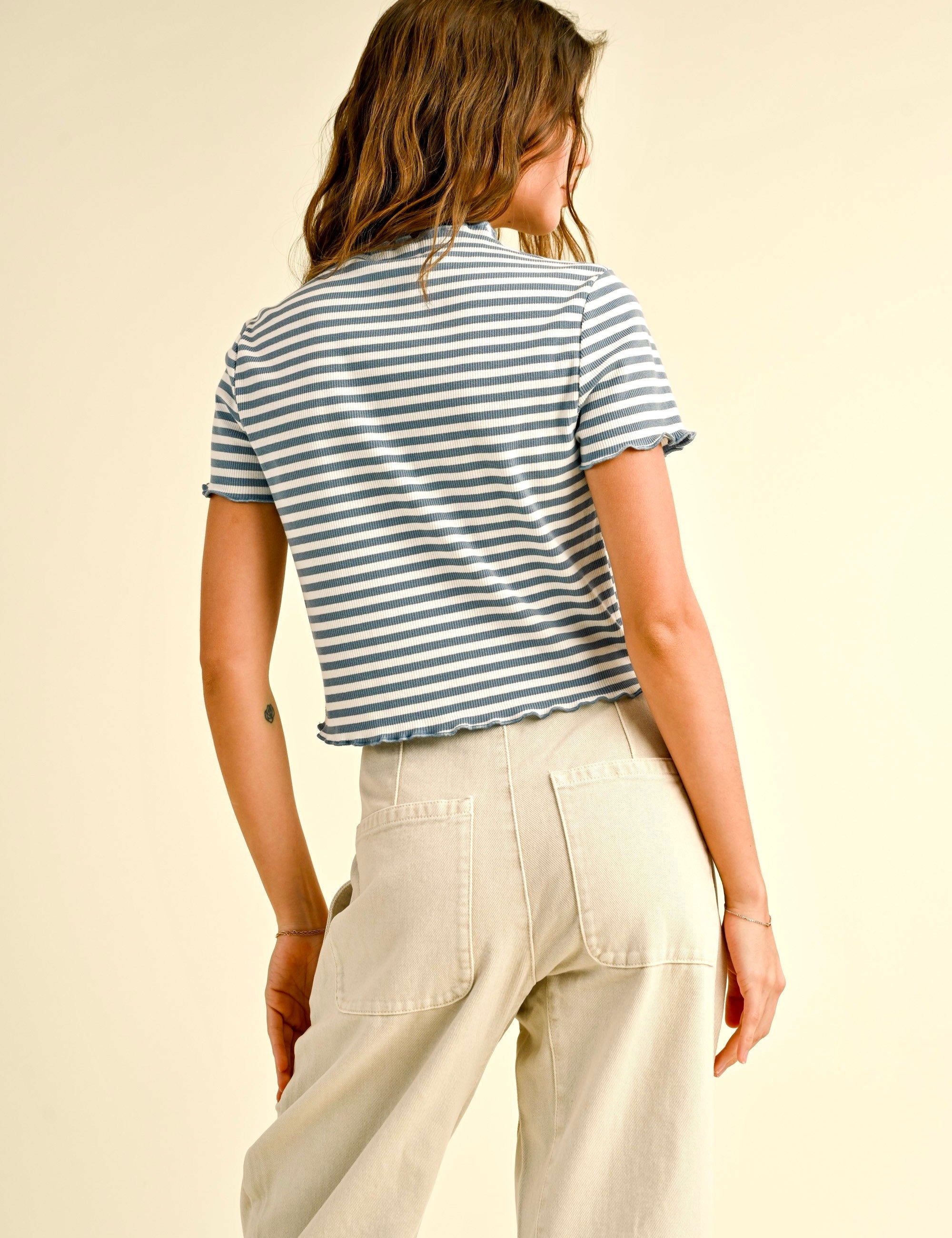 All Seasons Stripe Tee - alldeserved.com