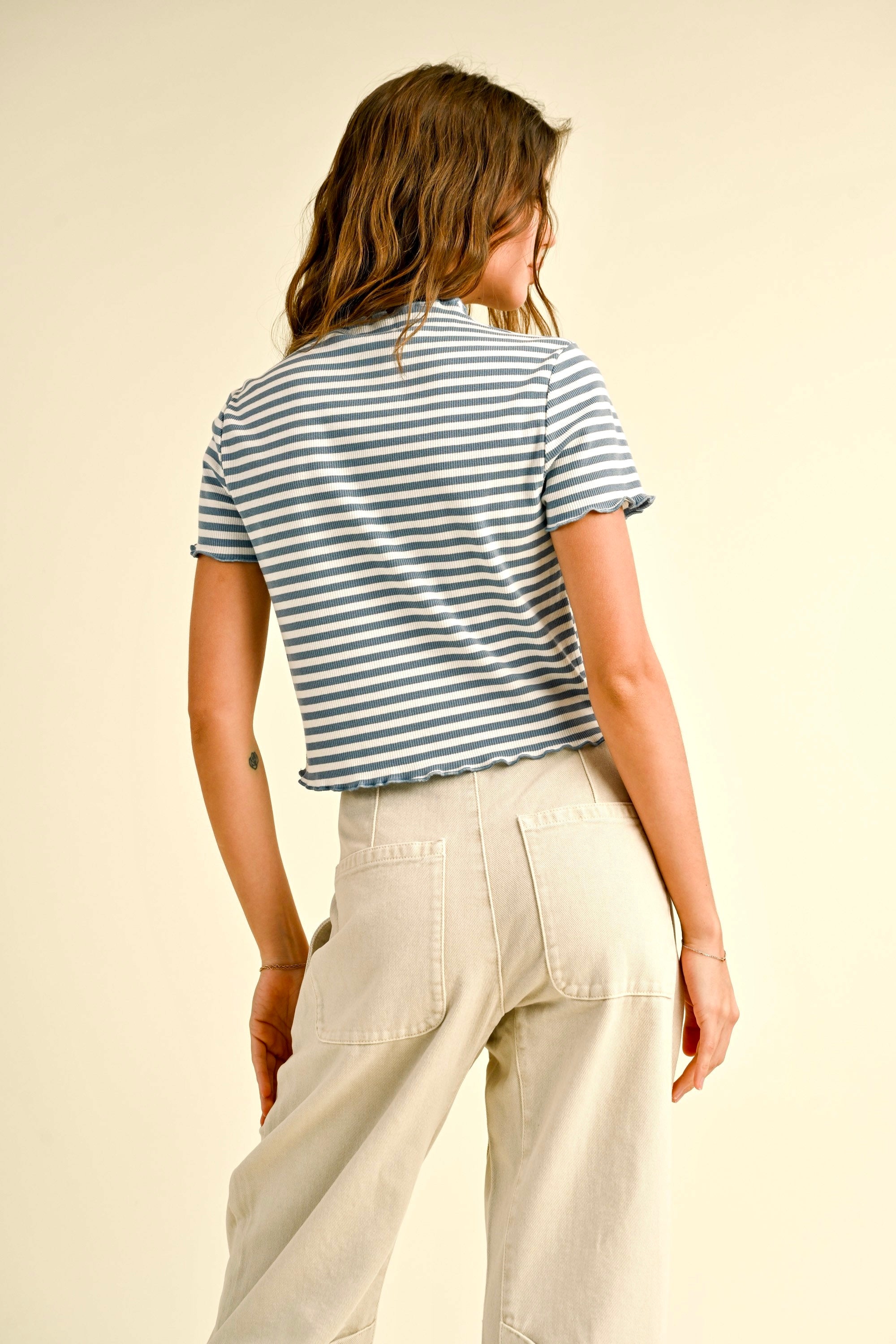 All Seasons Stripe Tee - alldeserved.com