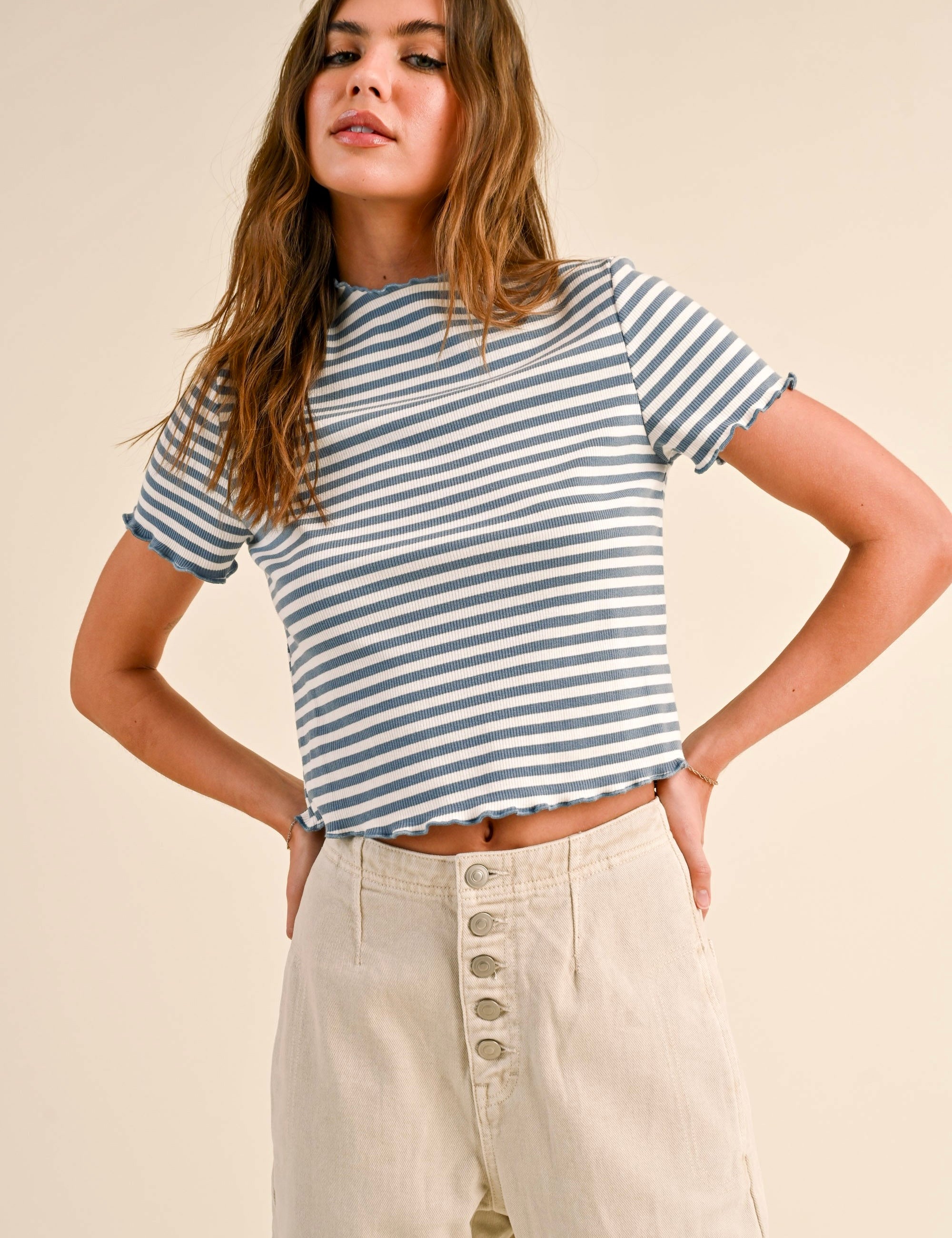 All Seasons Stripe Tee - alldeserved.com