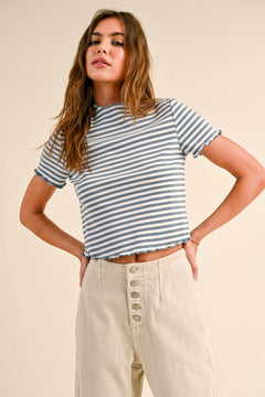 All Seasons Stripe Tee - alldeserved.com