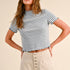 All Seasons Stripe Tee - alldeserved.com