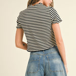 All Seasons Stripe Tee - alldeserved.com