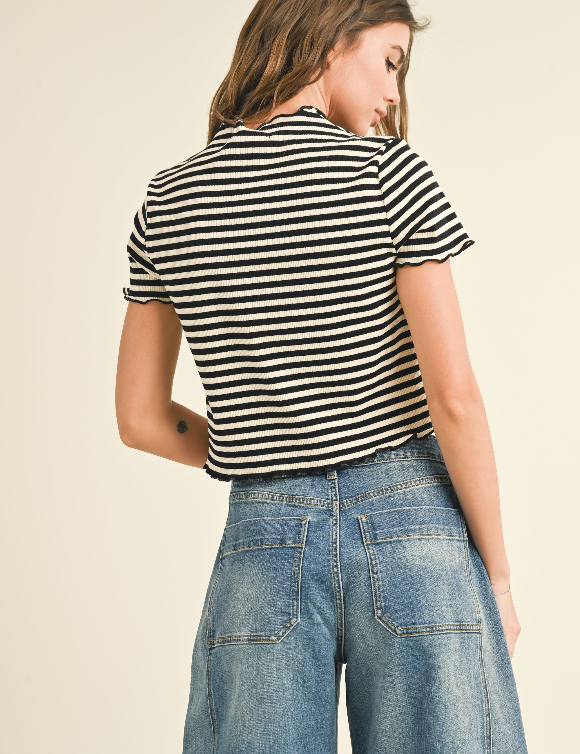 All Seasons Stripe Tee - alldeserved.com