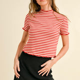 All Seasons Stripe Tee - alldeserved.com
