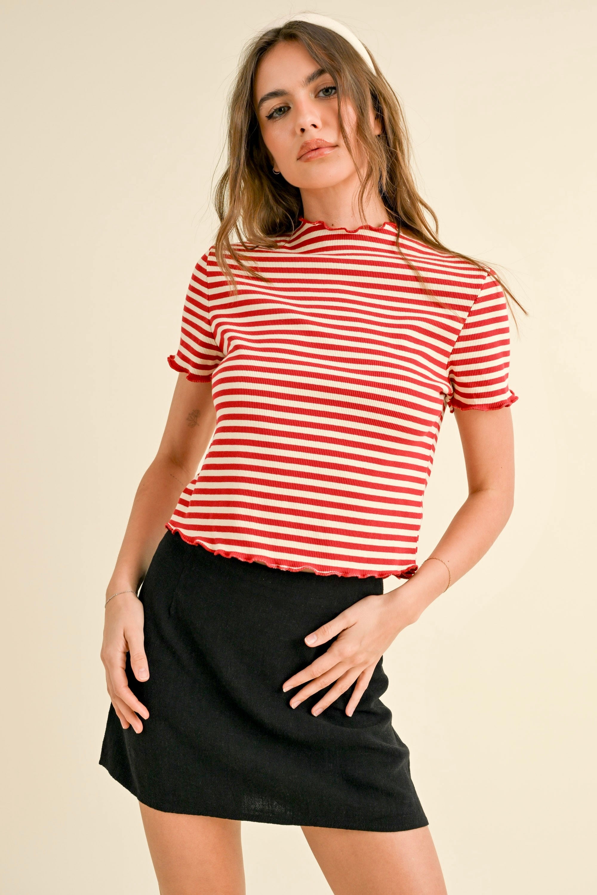 All Seasons Stripe Tee - alldeserved.com