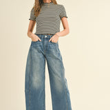 All Seasons Stripe Tee - alldeserved.com