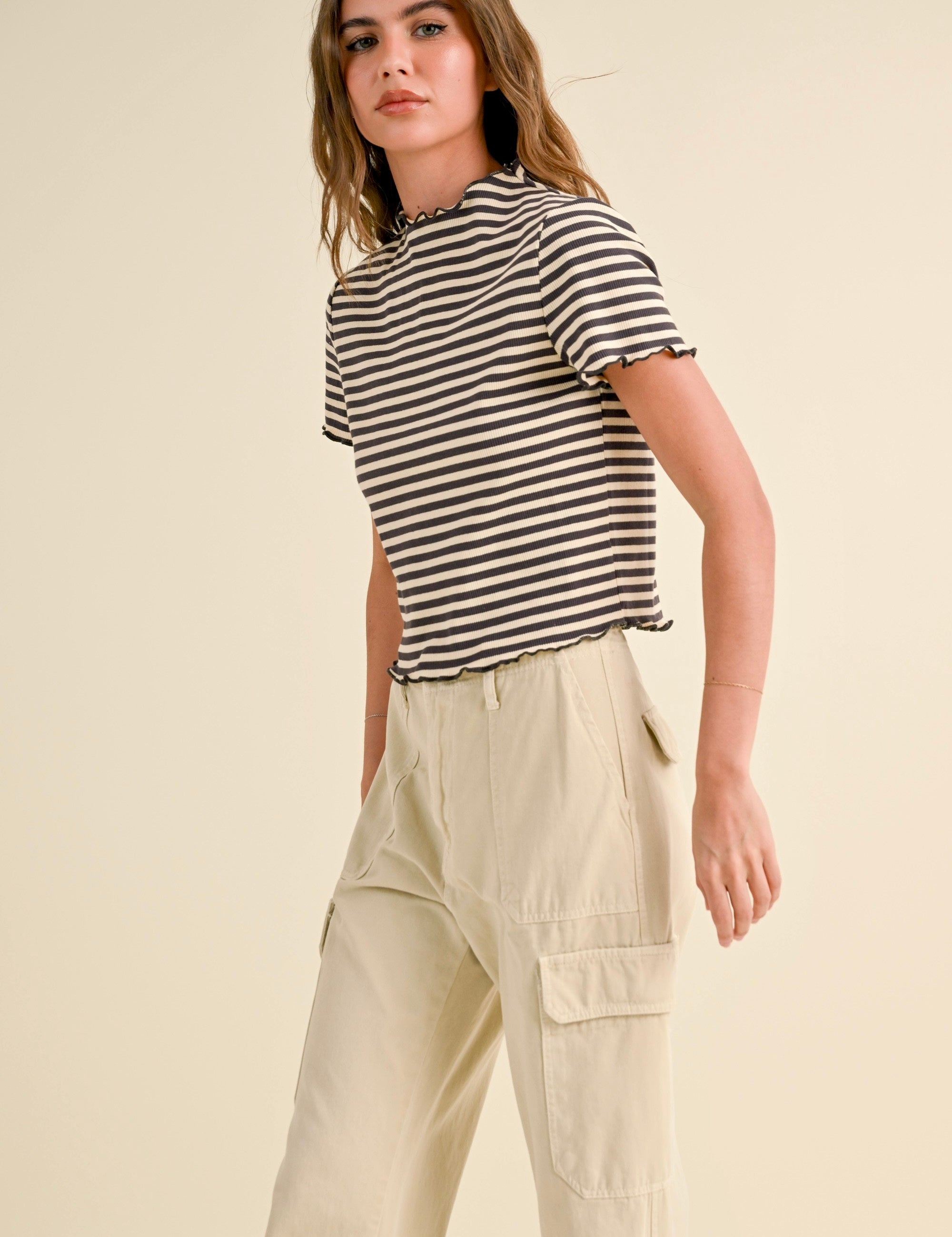 All Seasons Stripe Tee - alldeserved.com