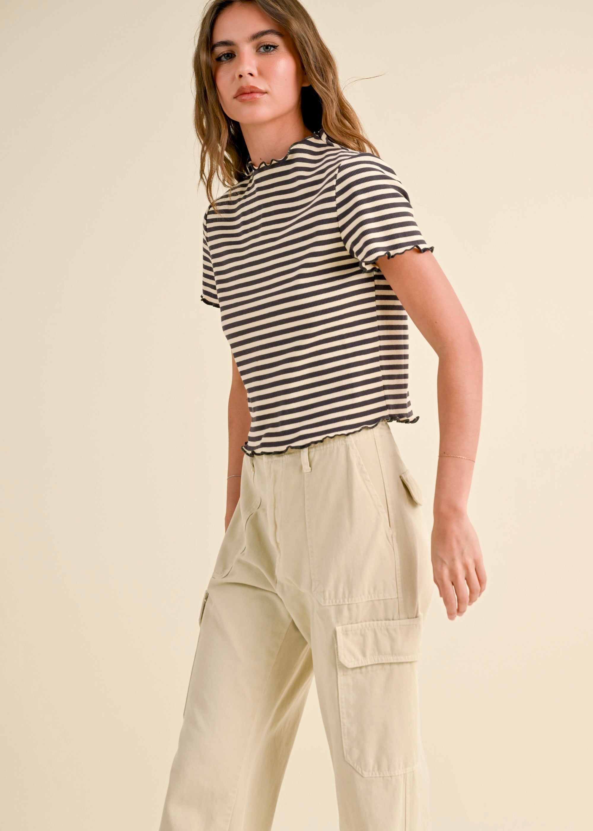 All Seasons Stripe Tee - alldeserved.com