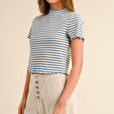 All Seasons Stripe Tee - alldeserved.com